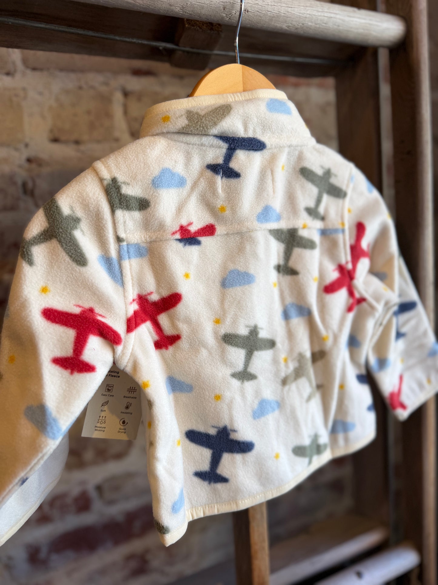 Airplane Microfleece Jacket - Baby/Toddler