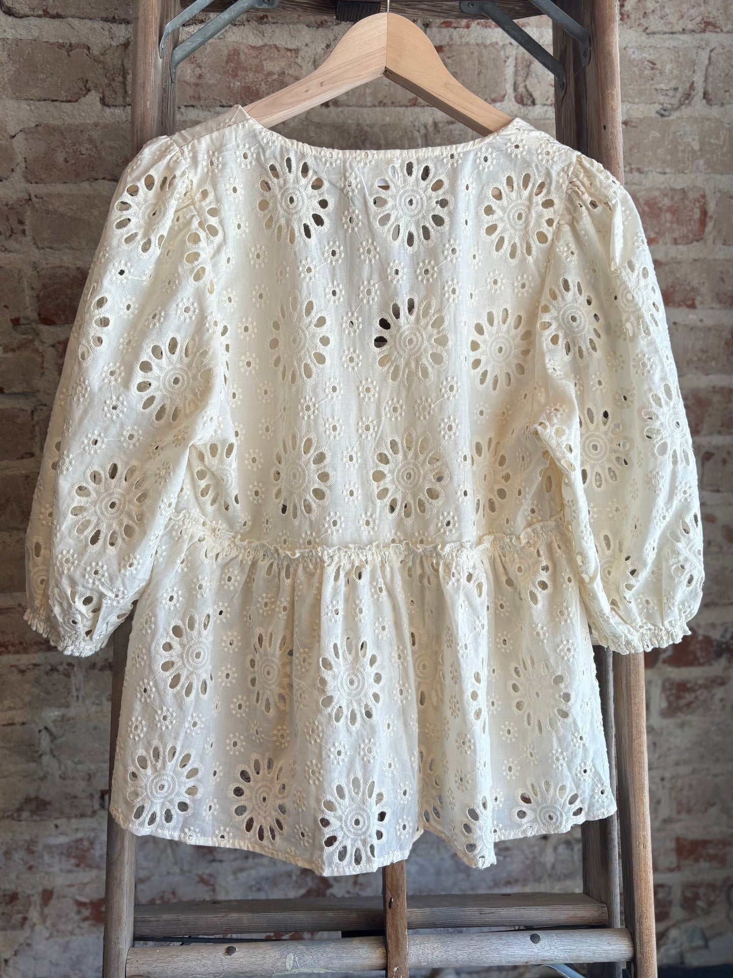 Solea Eyelet Blouse