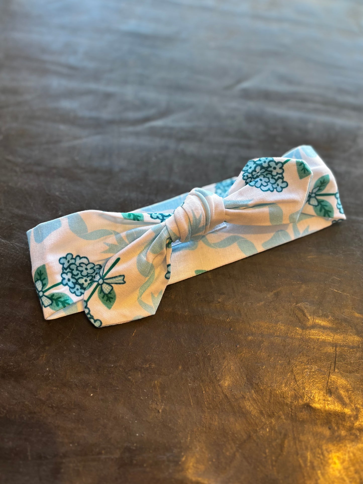 Savannah Floral Top Knot Headband