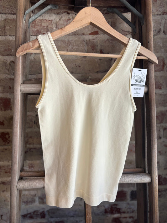 Seamless Reverse Top-Cream