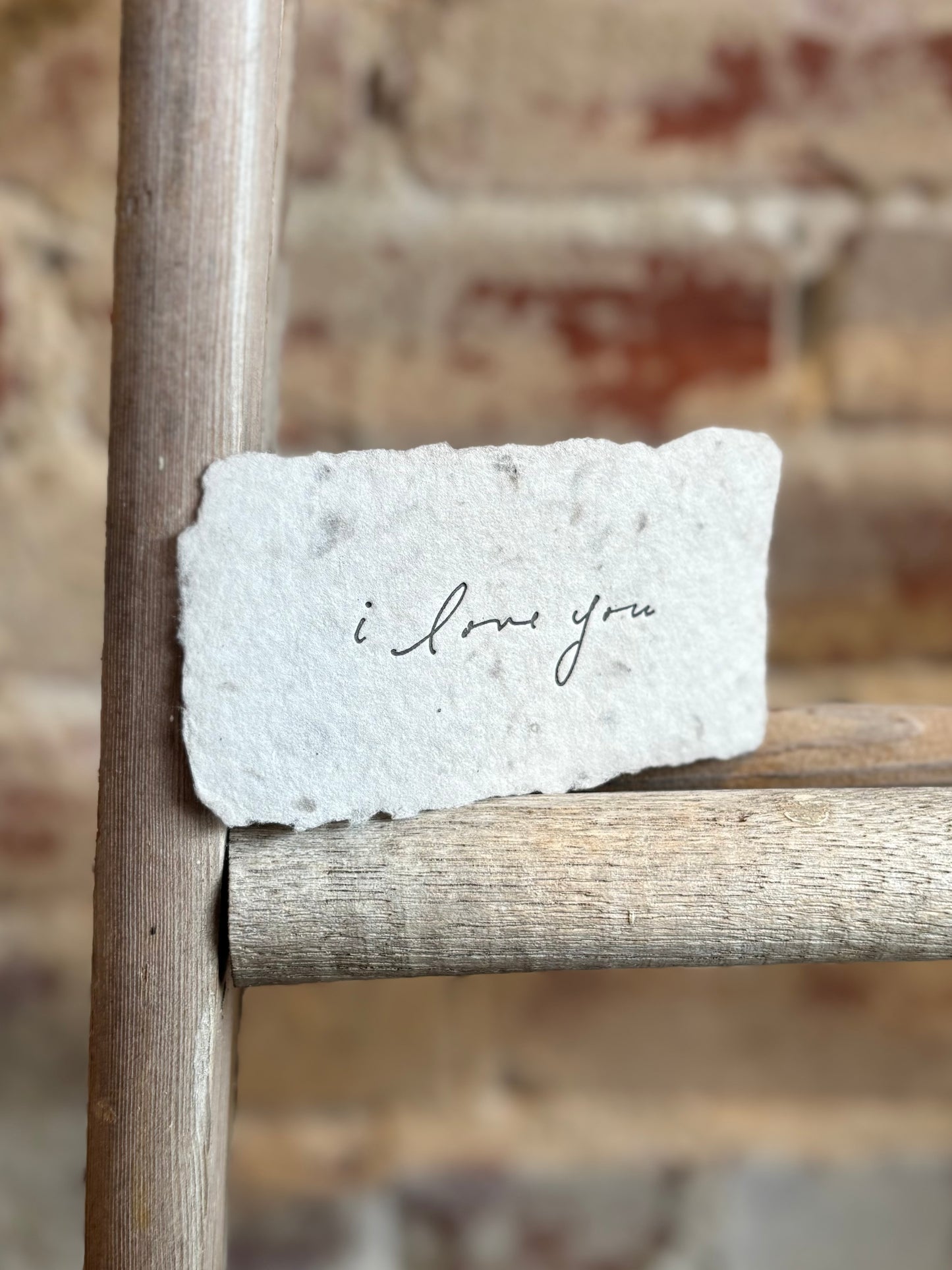 I Love You Tiny Note