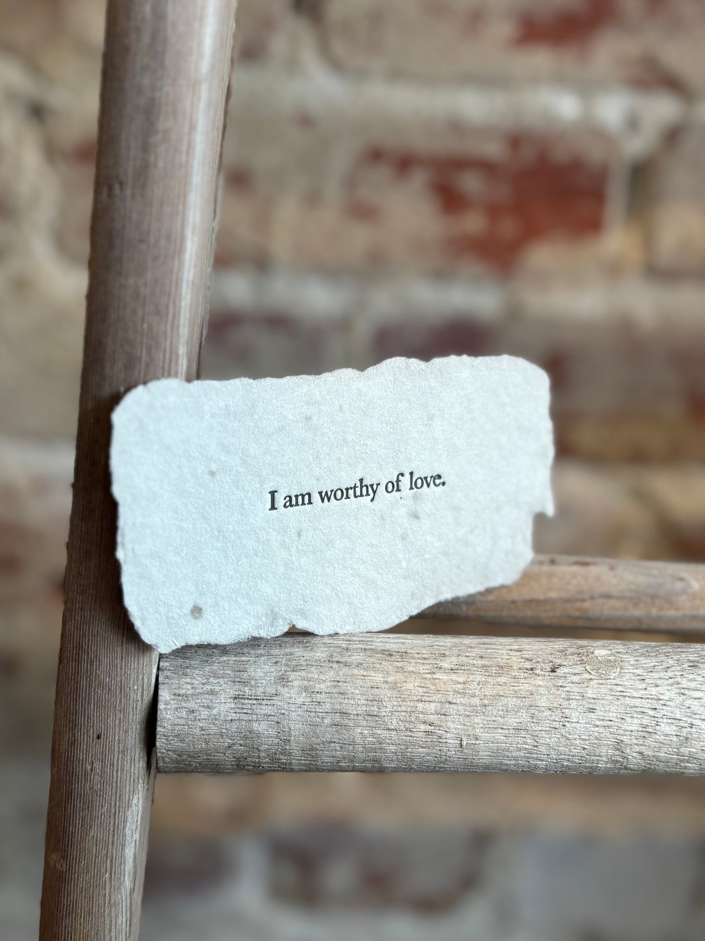I Am Worthy of Love Affirmation