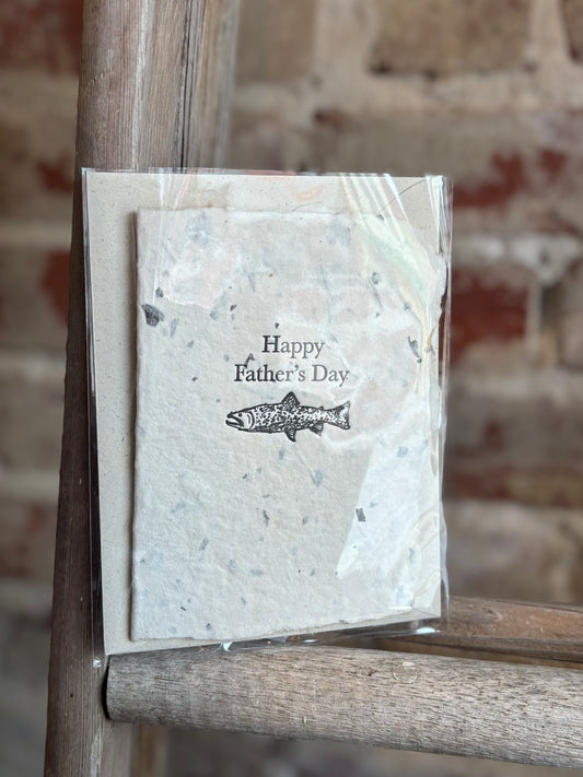 Happy Father's Day Fish Card