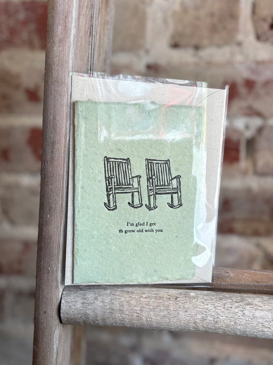 Grow Old with You Card
