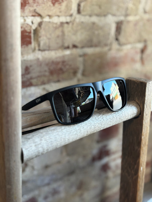 Evans Midnight Polarized Square Sunglasses