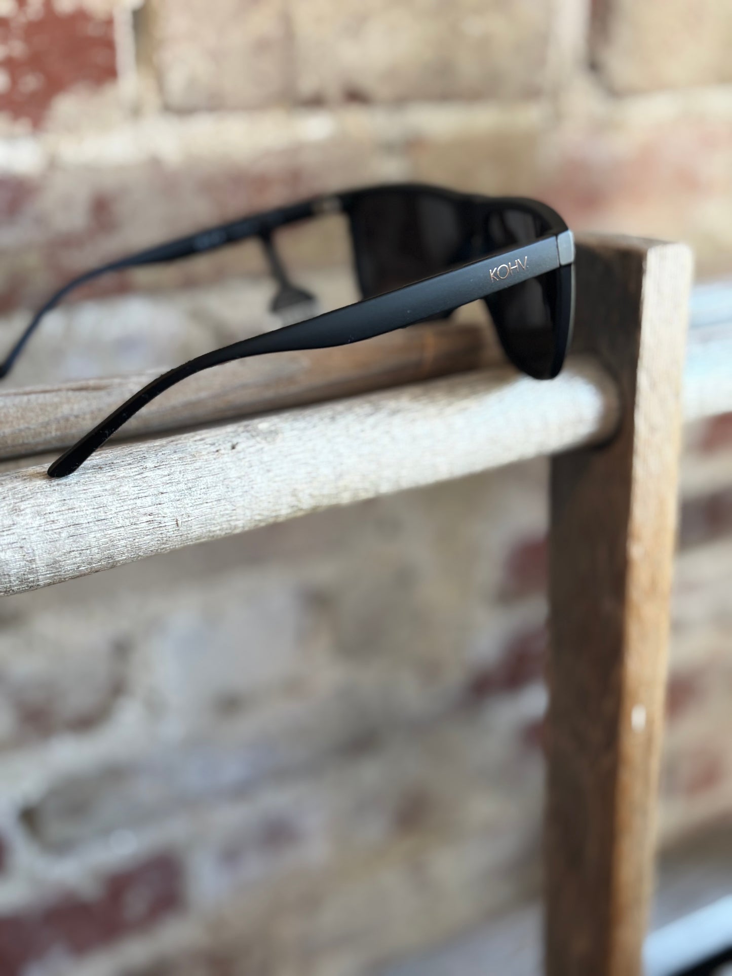 Evans Midnight Polarized Square Sunglasses