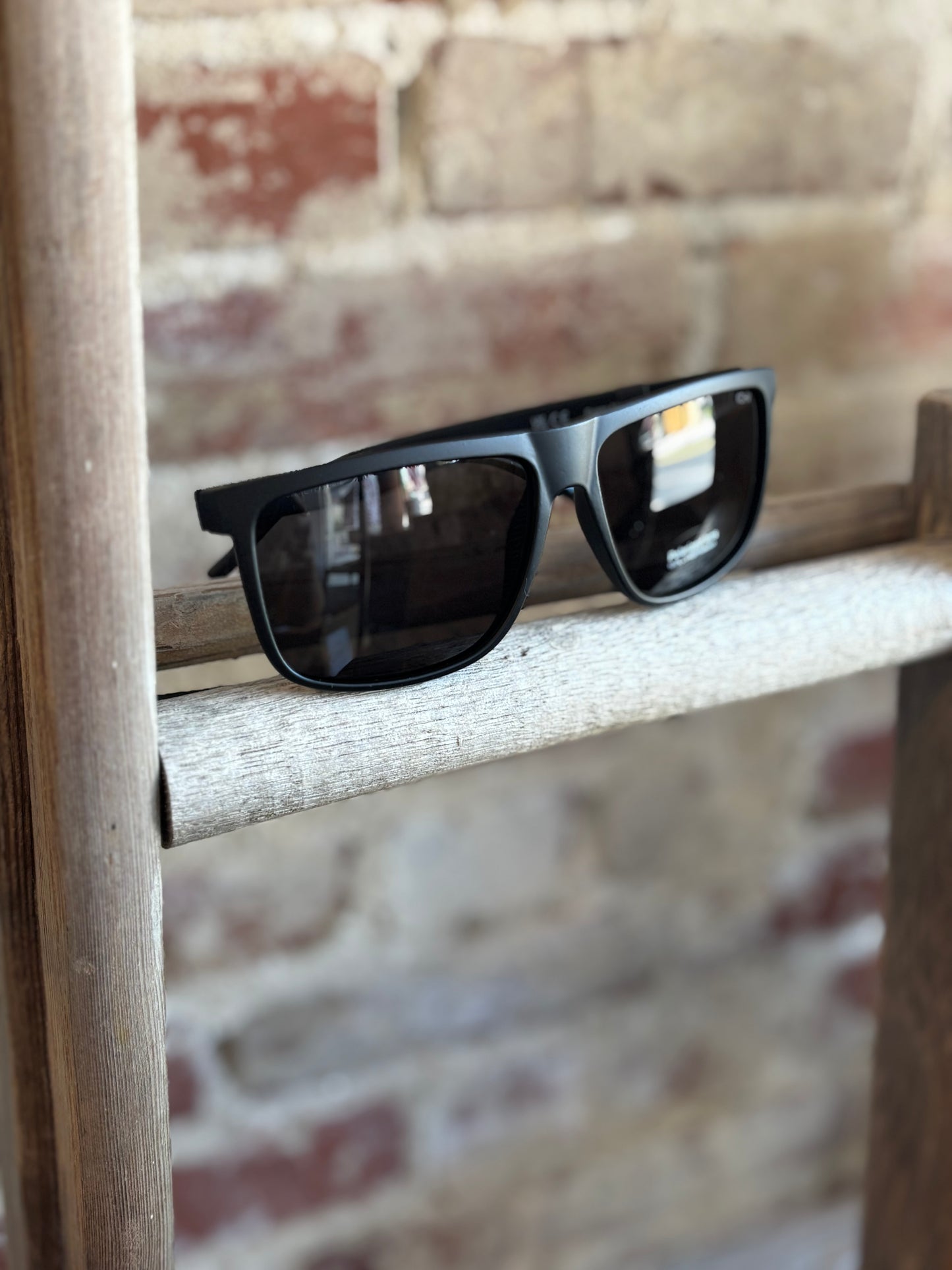 Evans Midnight Polarized Square Sunglasses