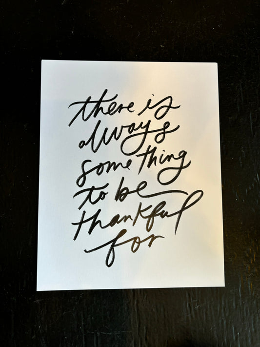 Thankful Print