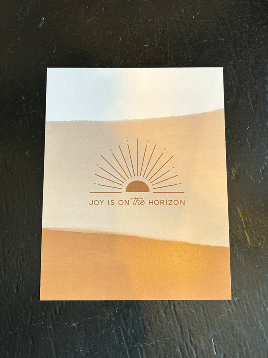 Joy is on the Horizon Print