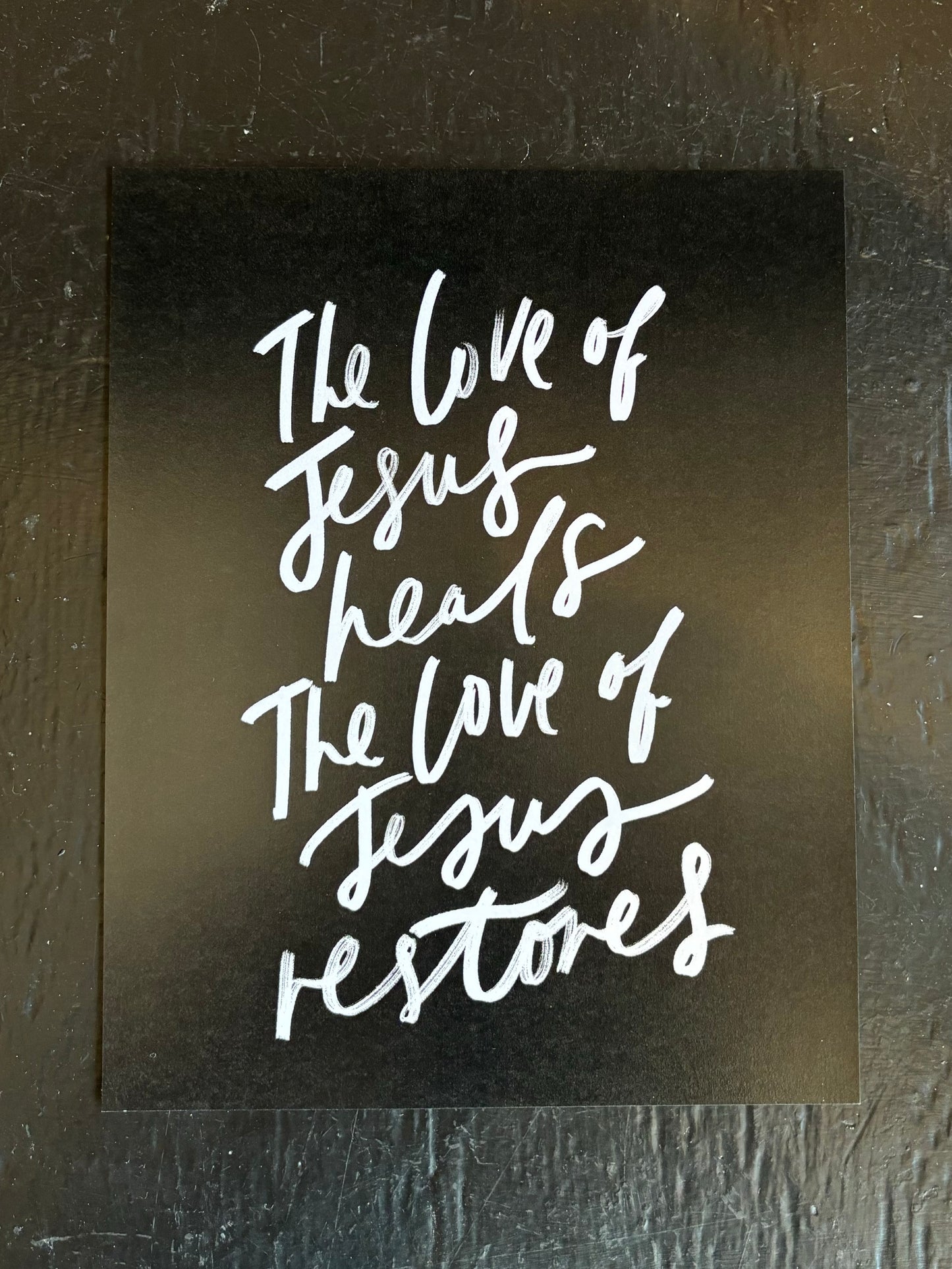 The Love of Jesus Print