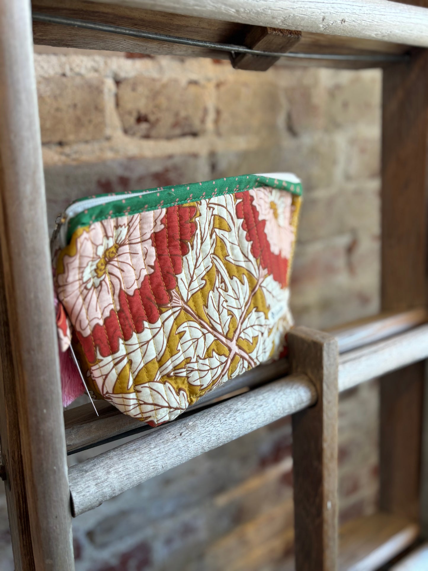Ruthie Quilted Zip Pouch