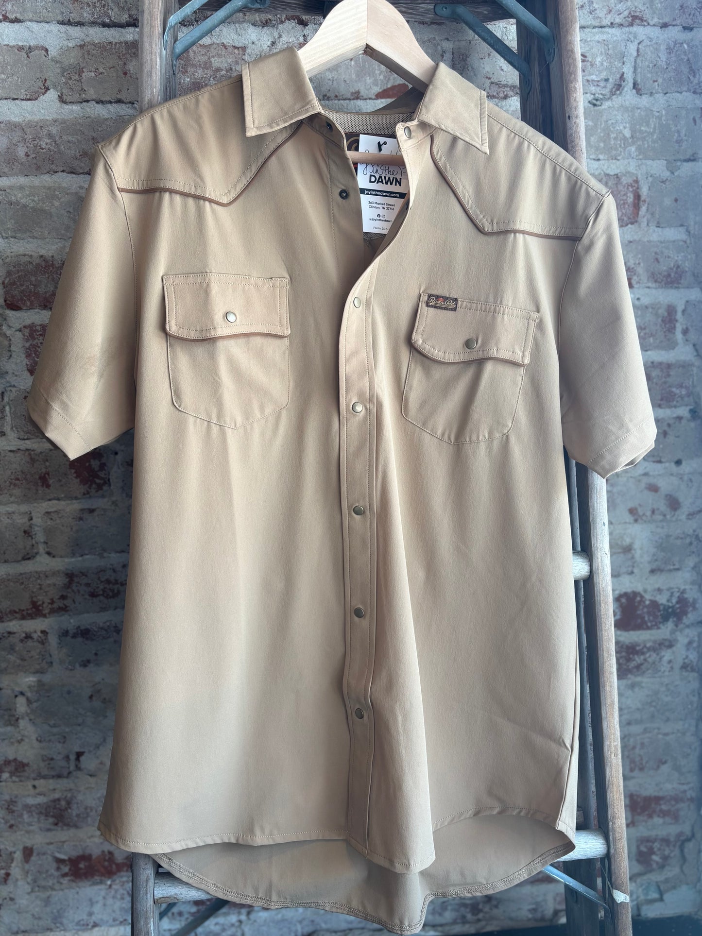 Men’s Rio Pearl Snap Shirt - Desert