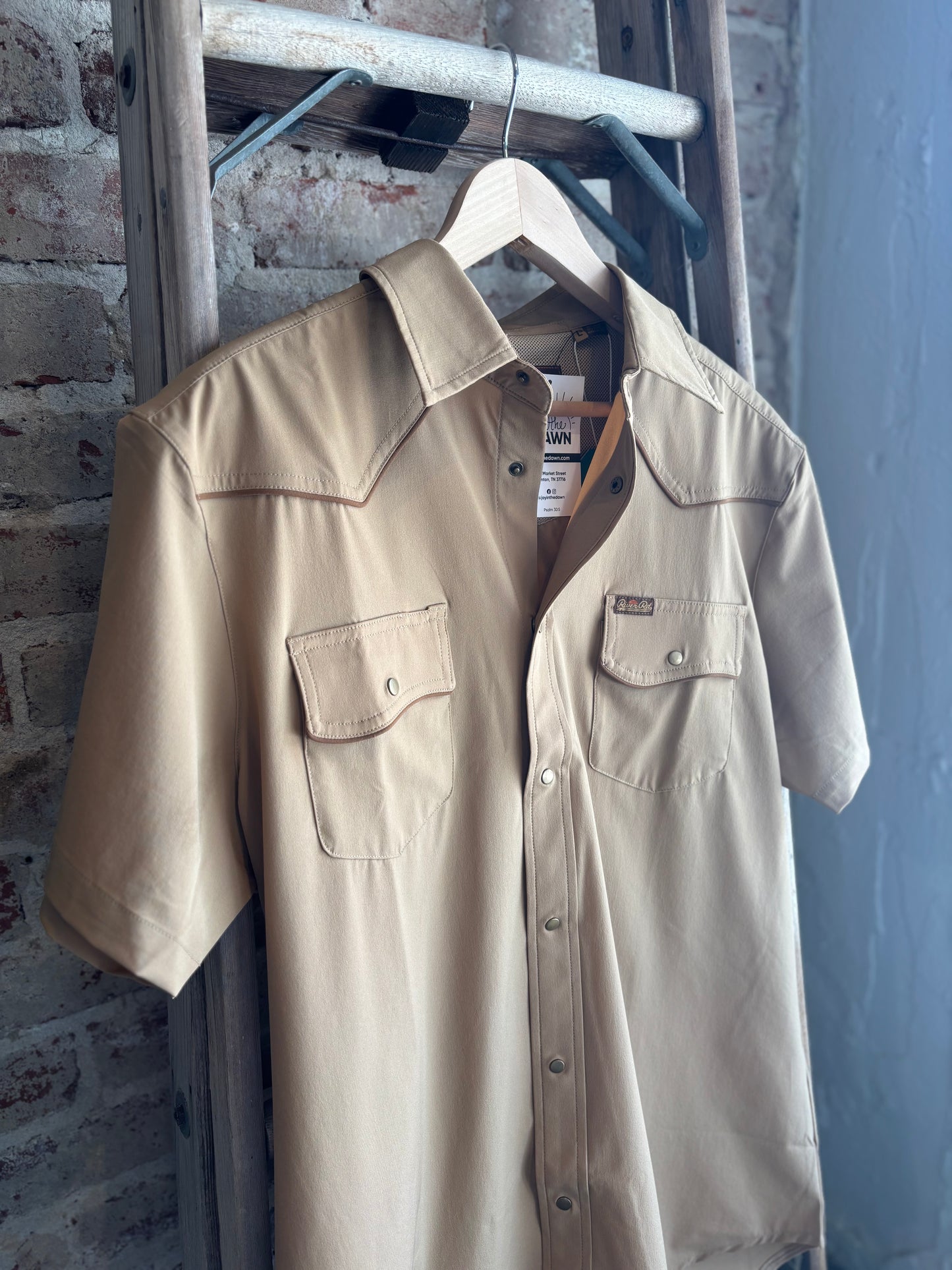 Men’s Rio Pearl Snap Shirt - Desert