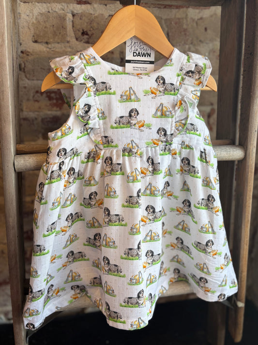 TN Mascot Mania Muslin Dress- Infant/Toddler