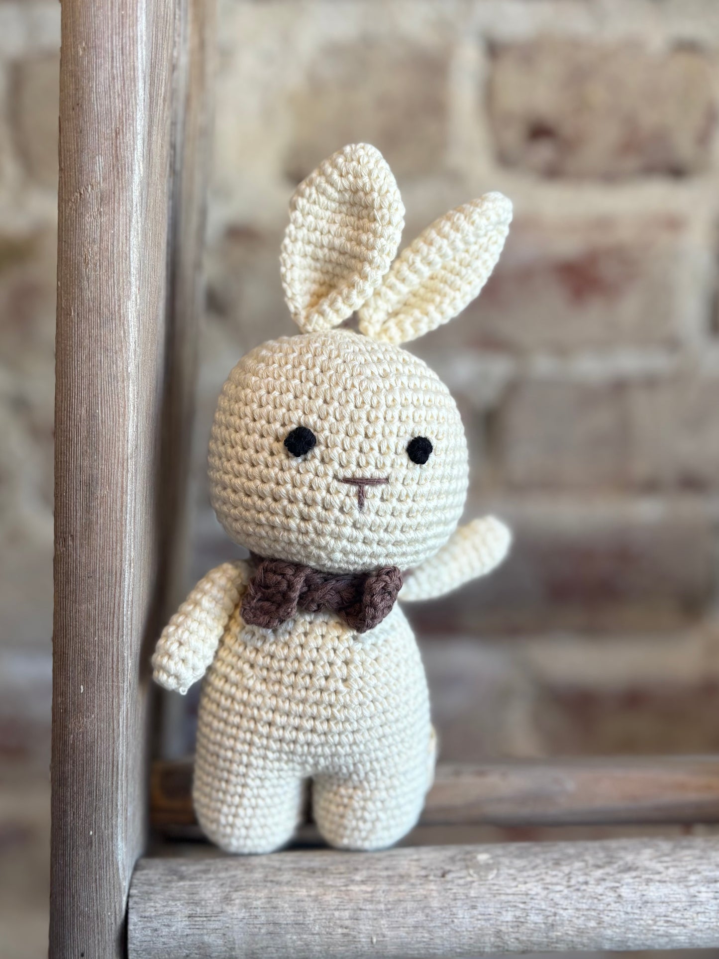 Mini Crochet Bunny Toy