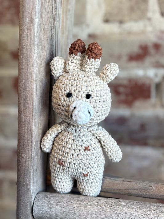 Mini Crochet Giraffe Toy