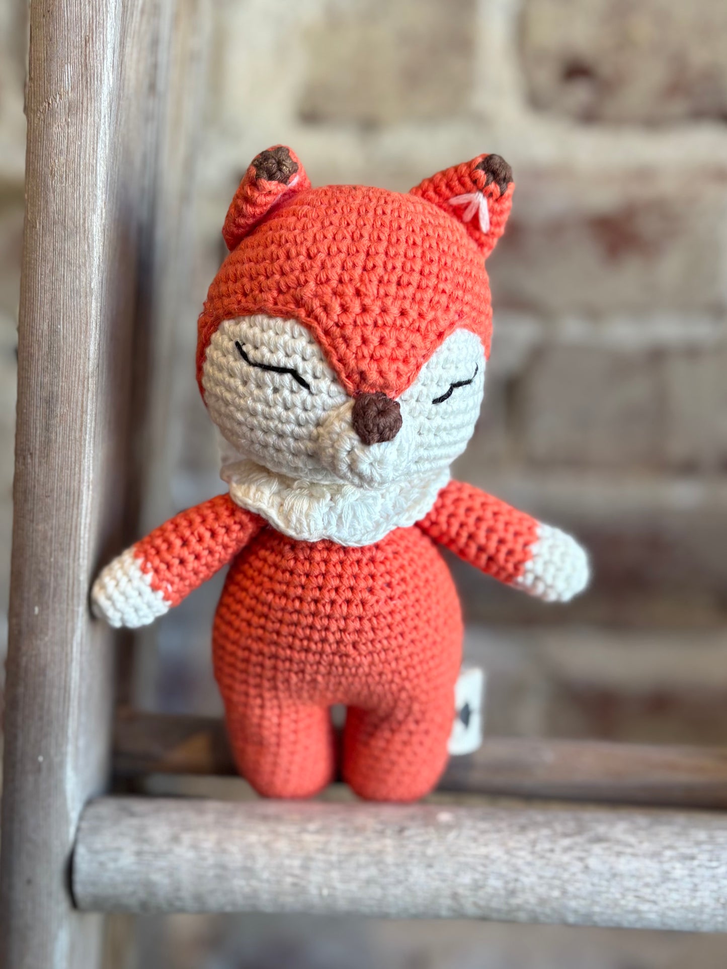 Mini Crochet Fox Toy