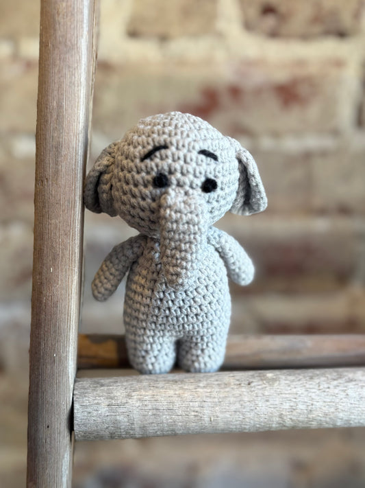 Mini Crochet Elephant Toy