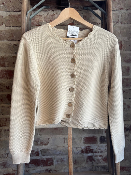 Sophia Sweater Cardigan - Light Oat