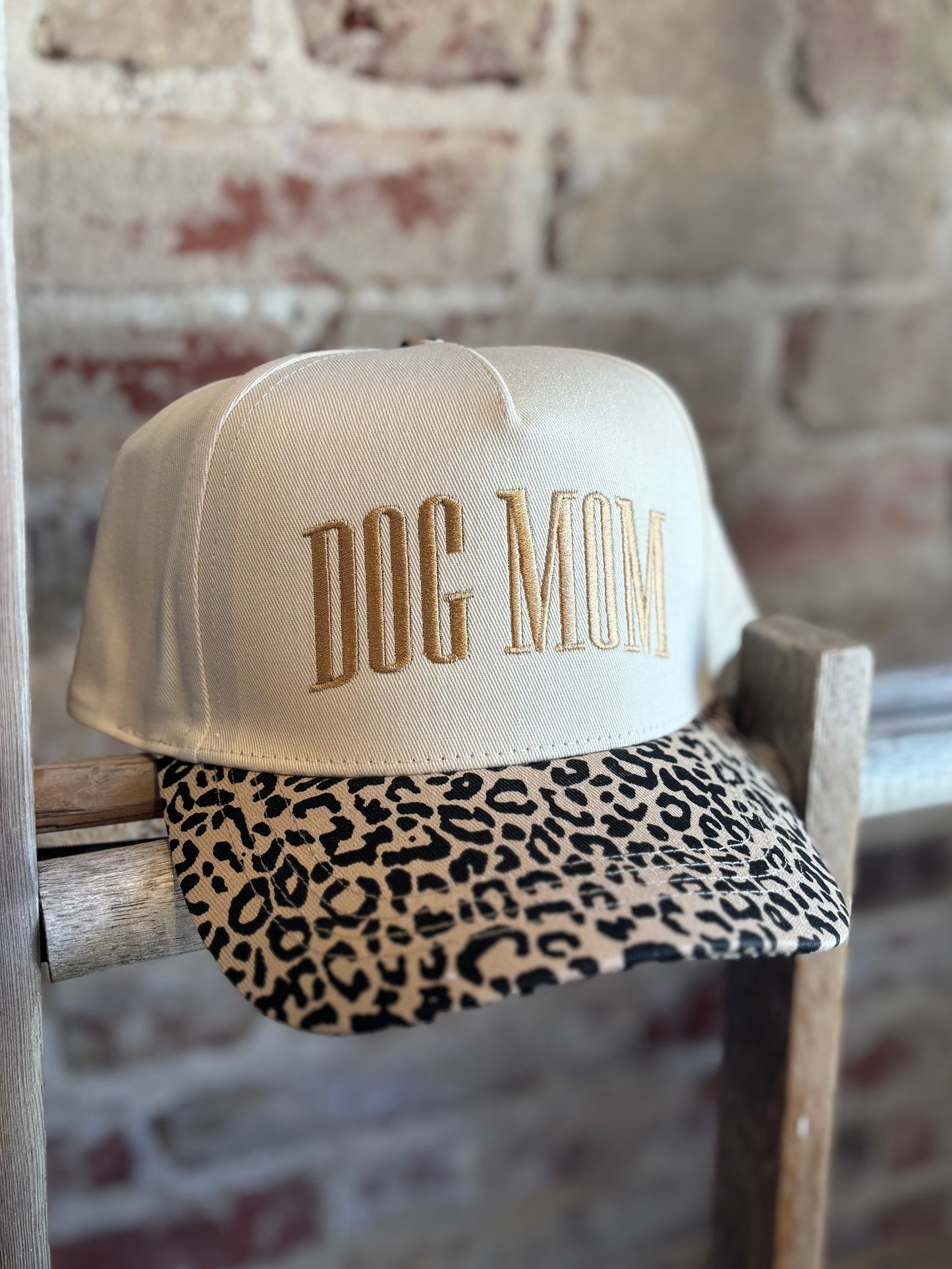 Dog Mom Hat - Leopard
