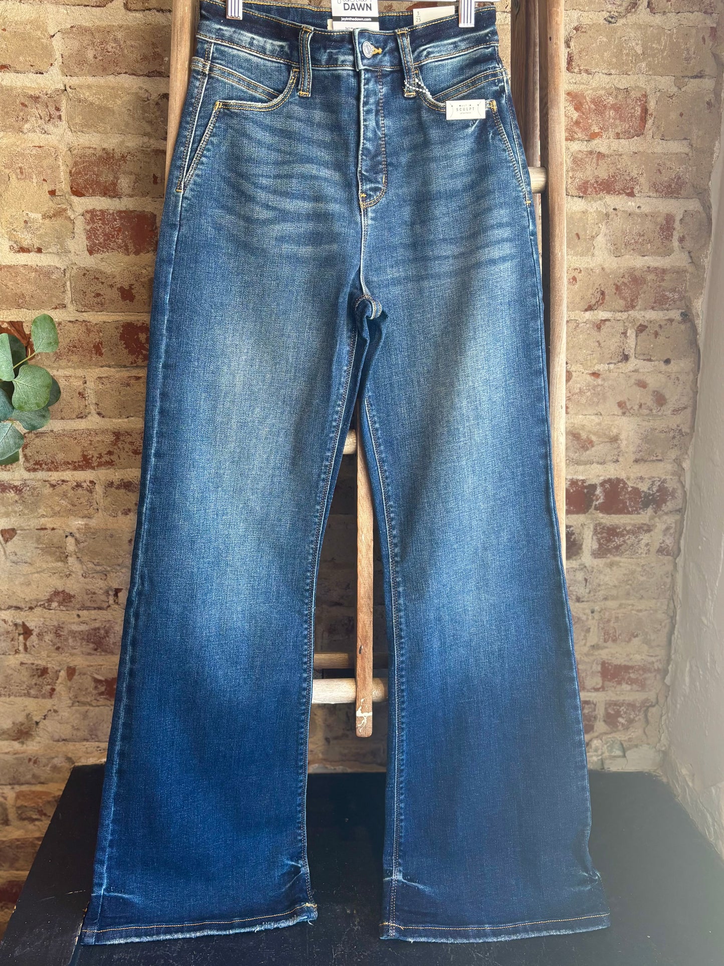 Tummy Control High Rise Flare Jeans