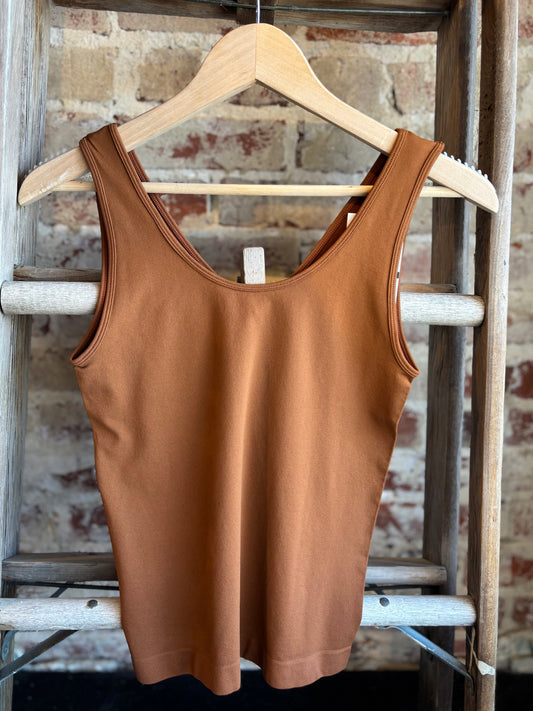 Seamless Reverse Tank-Camel