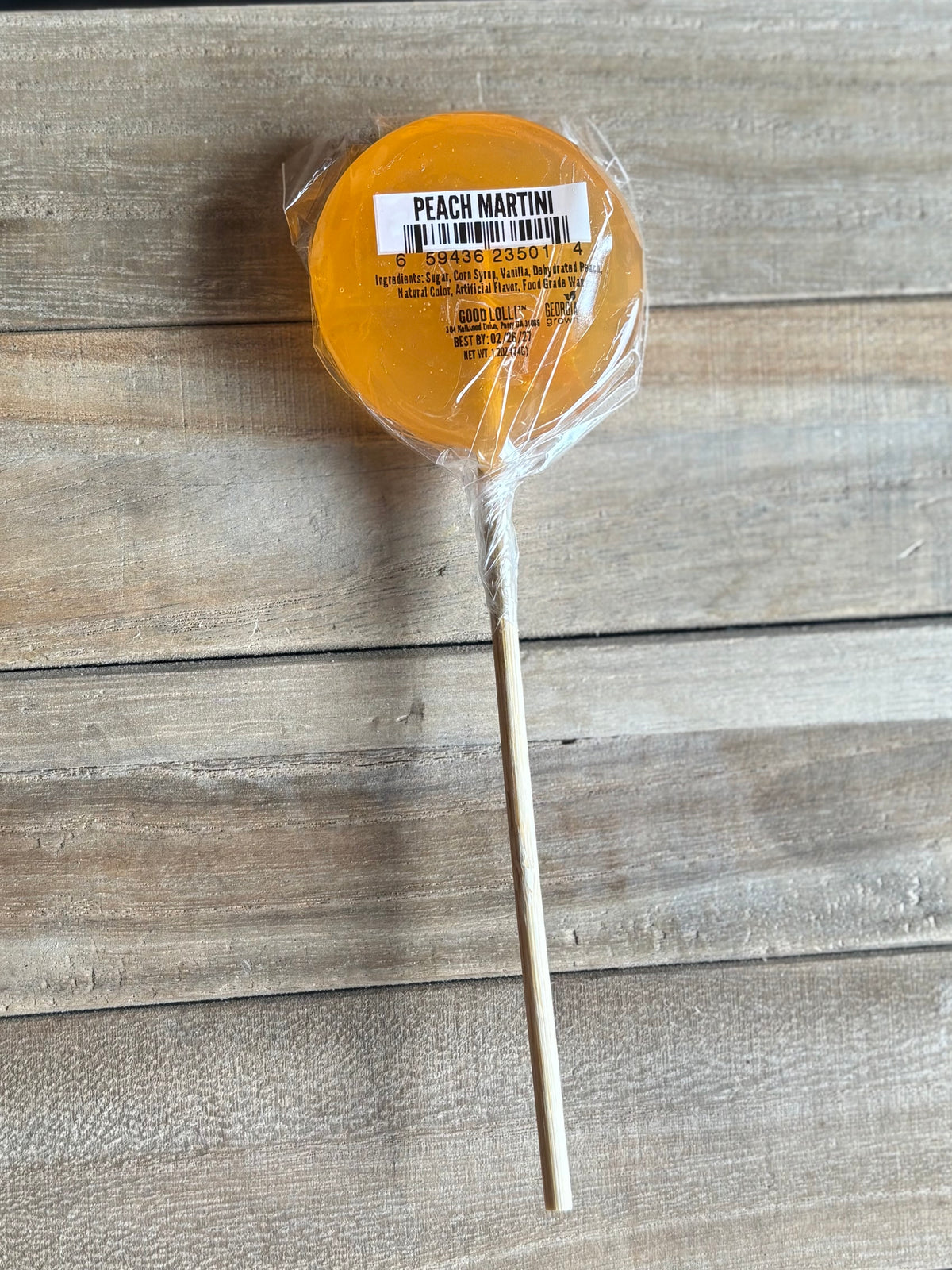 Good Lolli Lollipops - Peach Martini