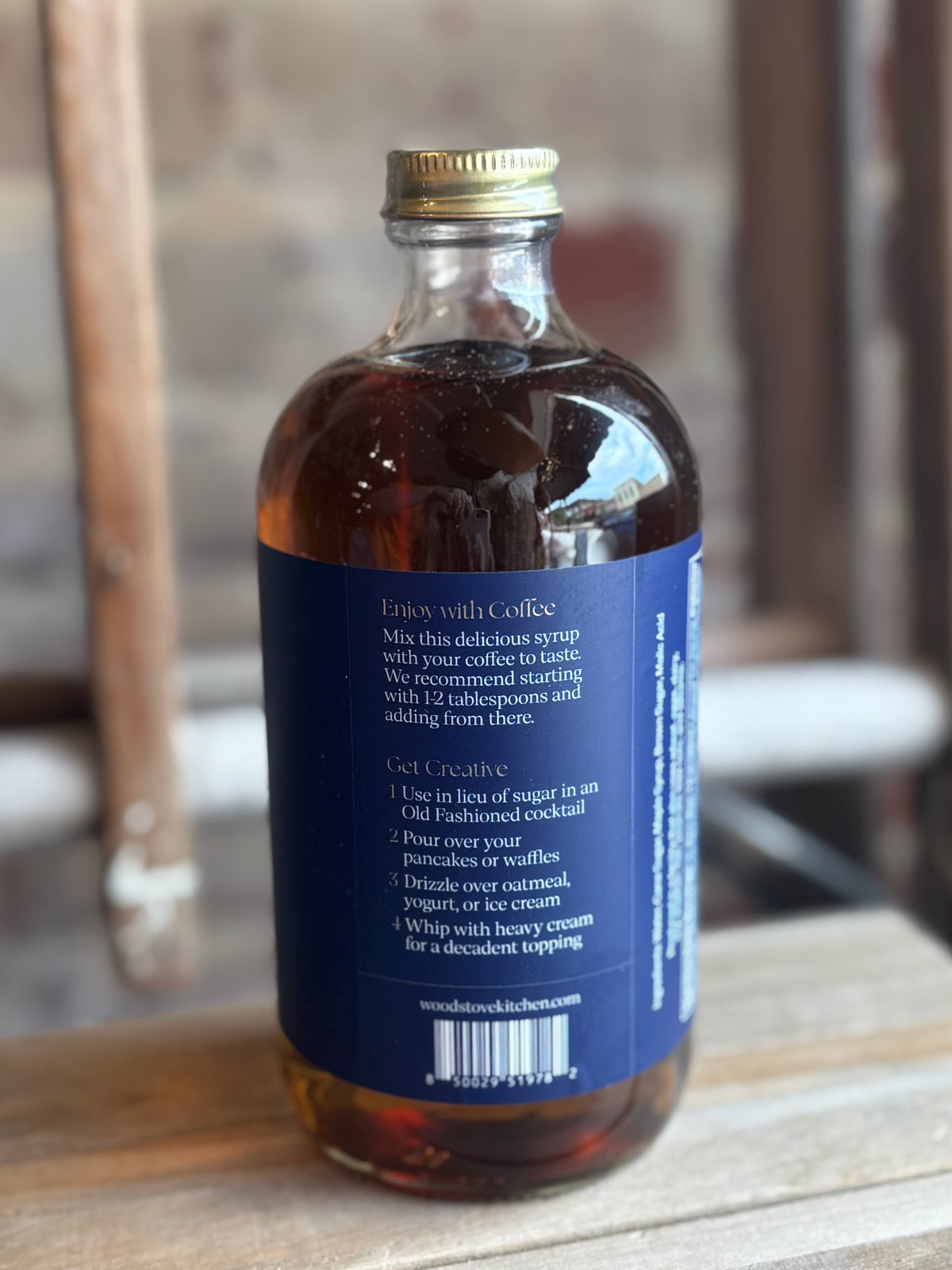 Maple Brown Sugar Coffee and Cocktail Syrup
