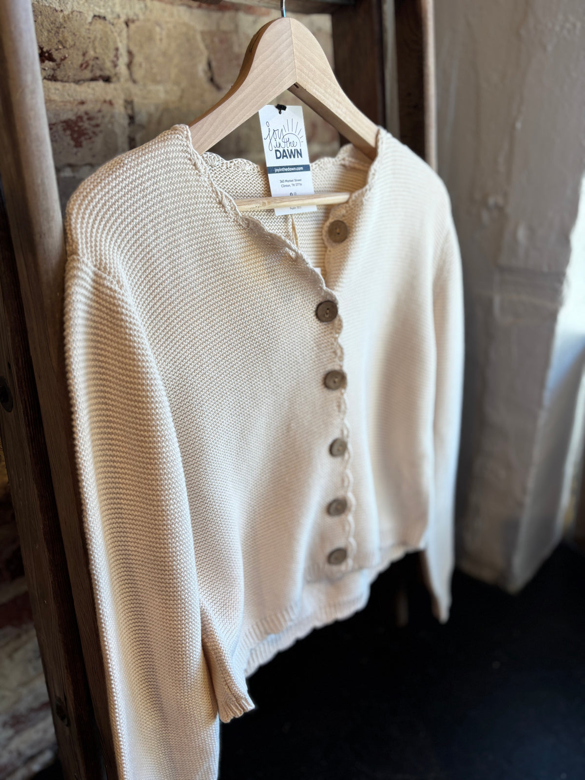 Sophia Sweater Cardigan - Oatmilk