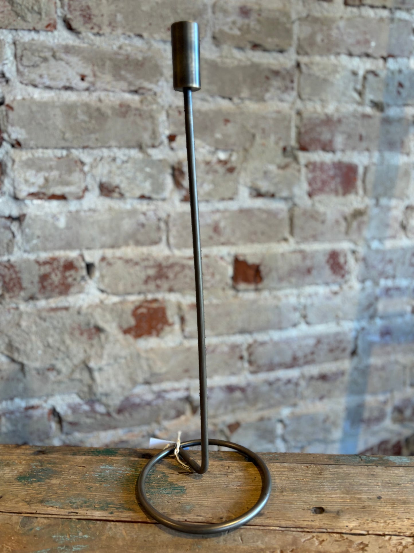 Brass Taper Candle Holder - Large