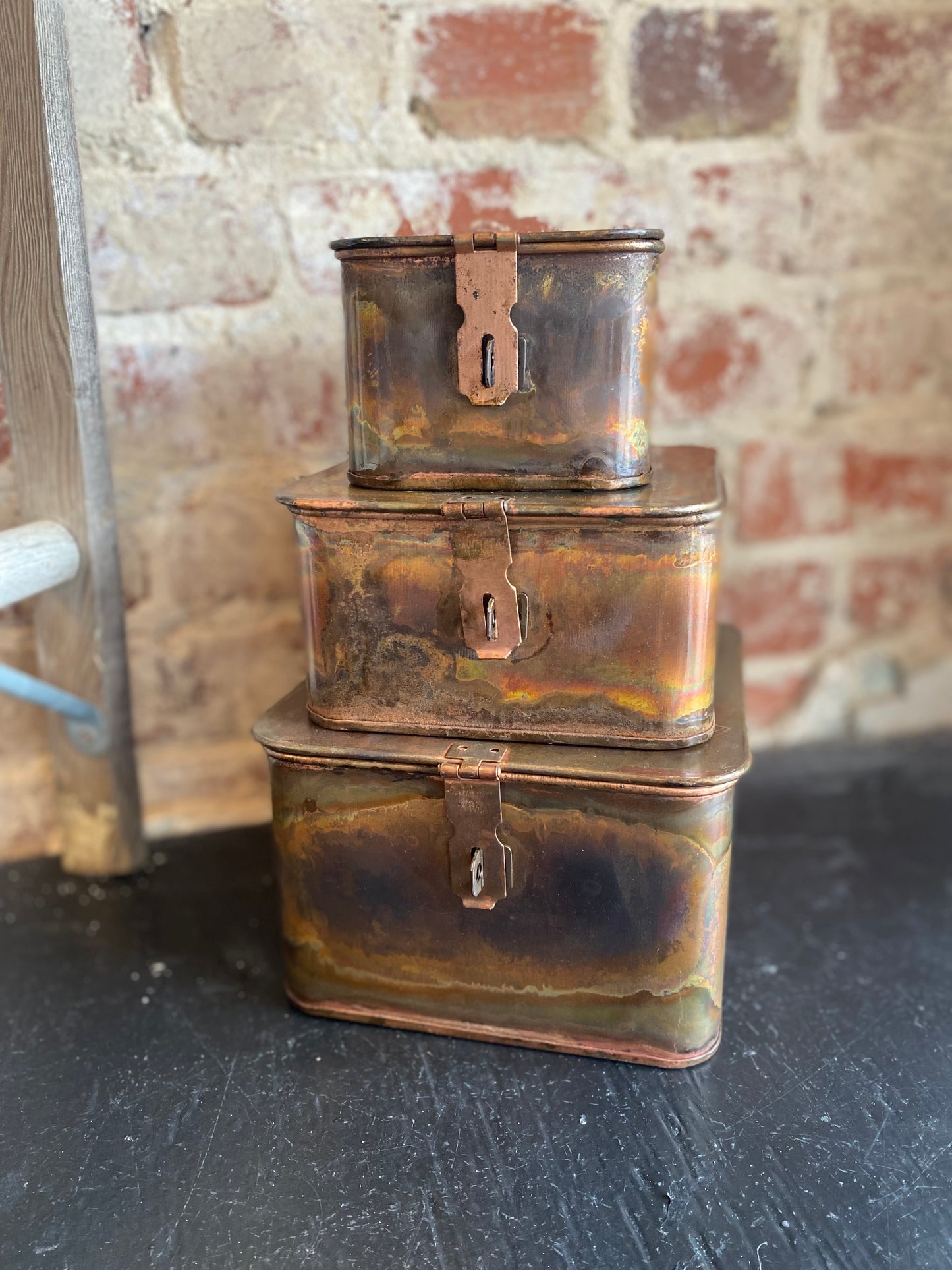 Copper Square Box- Large