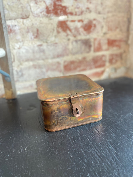 Copper Square Box- Medium