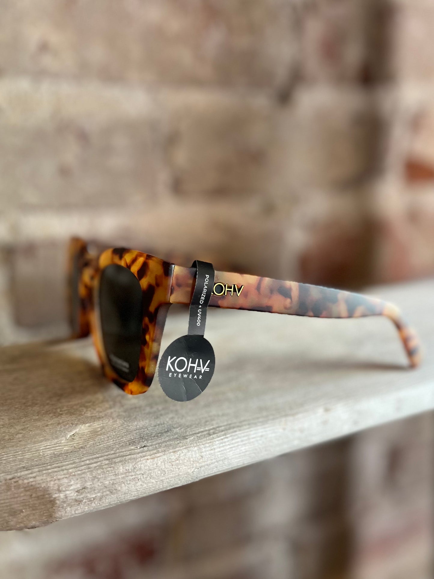 Bailey Tortoise Polarized Sunglasses - Green Lens