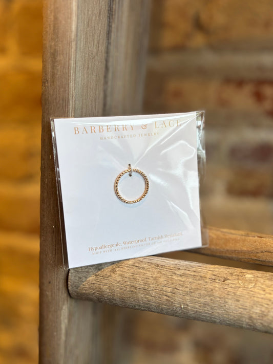 Sparkle Stacking Ring- Gold