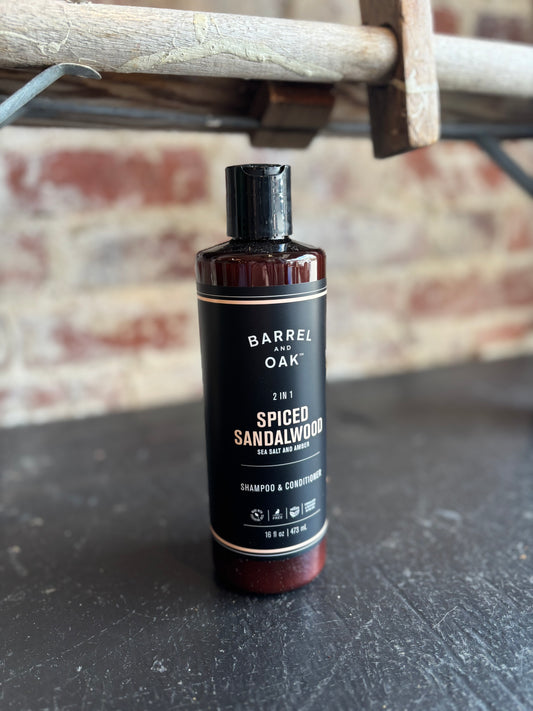 Spiced Sandalwood 2-In-1 Shampoo and Conditioner