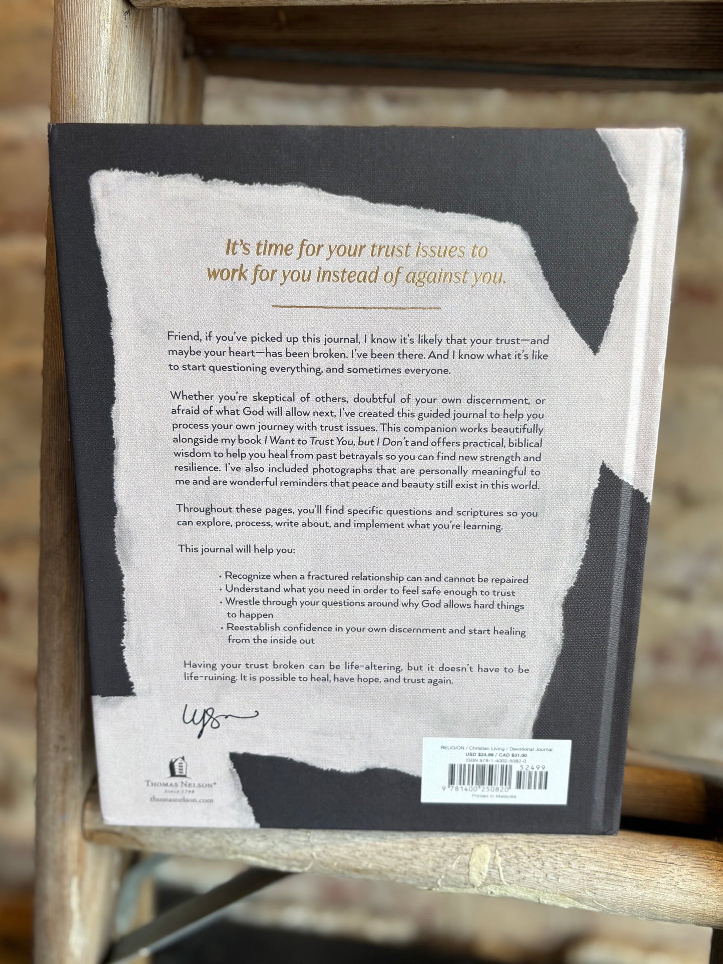 Trust Journey Book