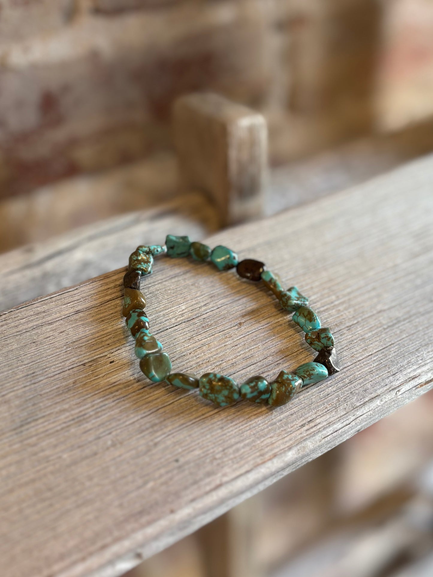 Chunky Howlite Turquoise Bracelet