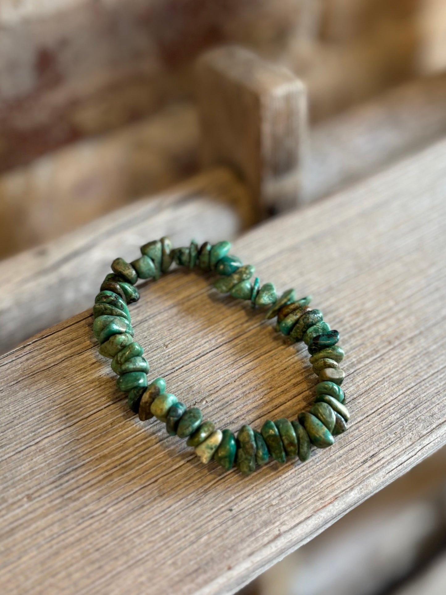 Chunky Genuine Turquoise Bracelet