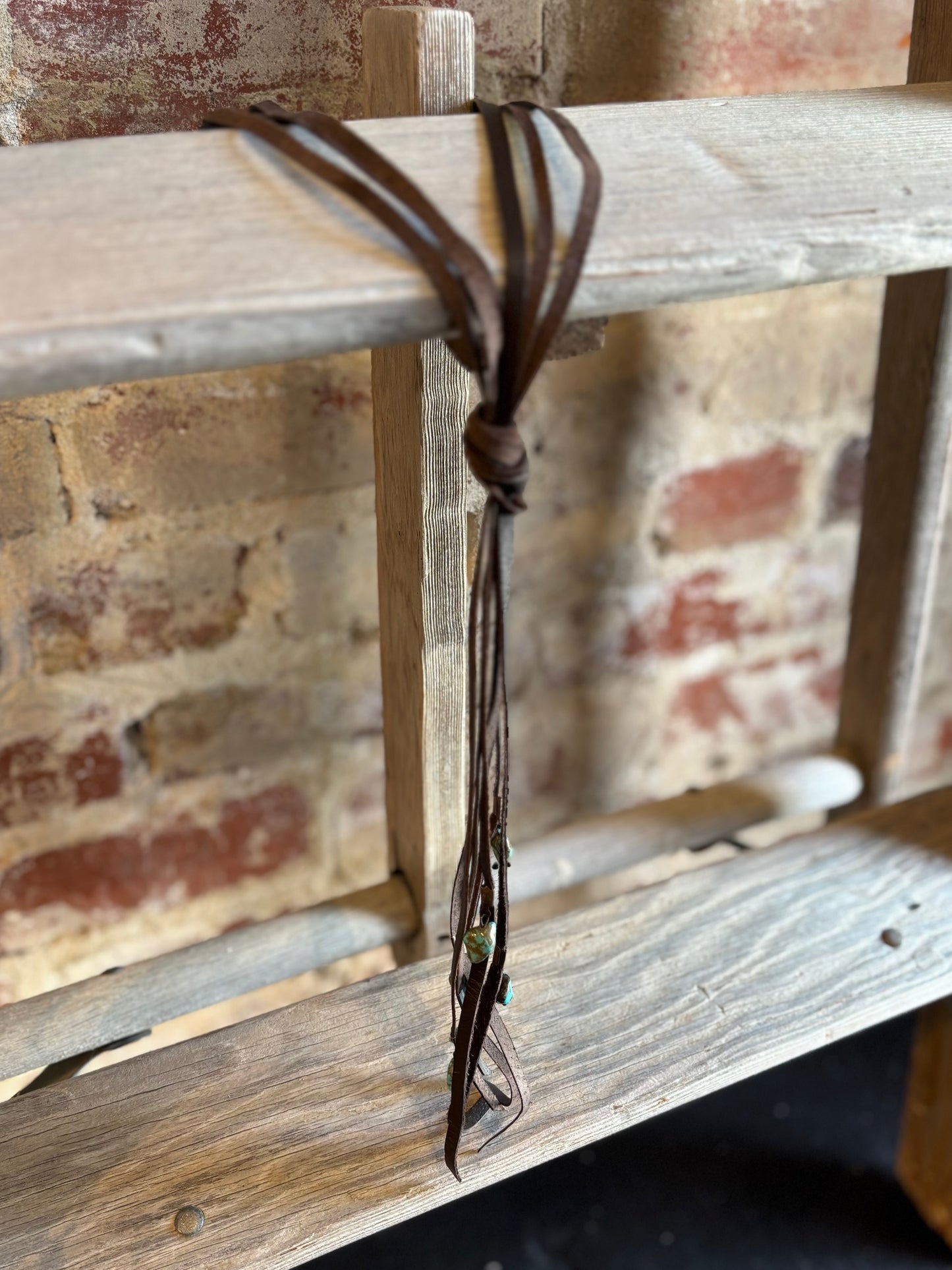 Vegan Leather Lasso Necklace