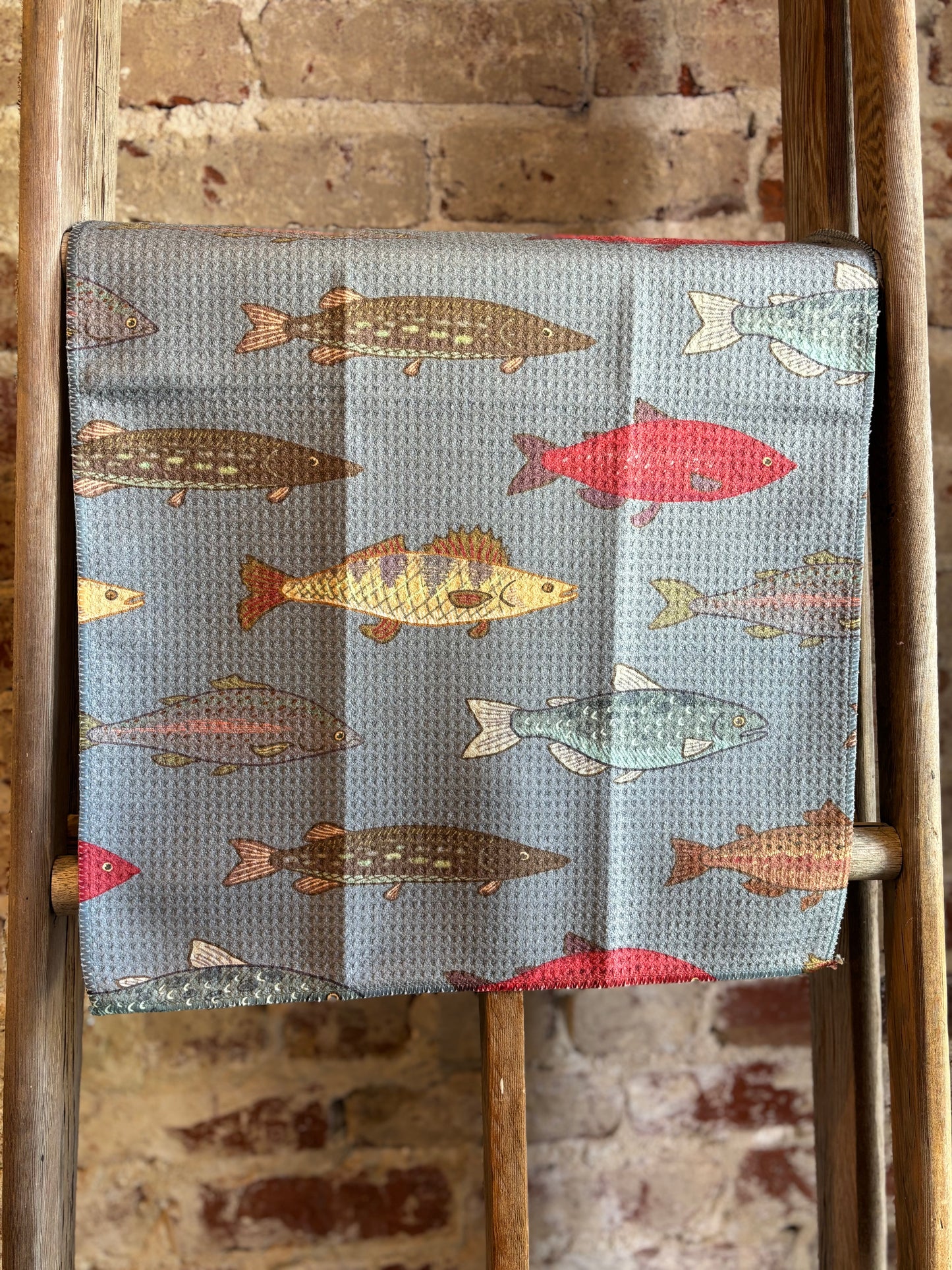 Fly Fishing Kitchen Towel