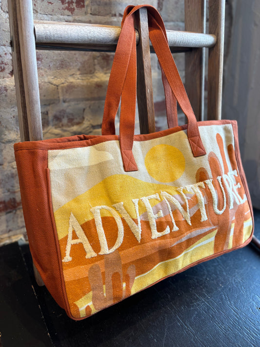 Adventure Desert Scene Tote