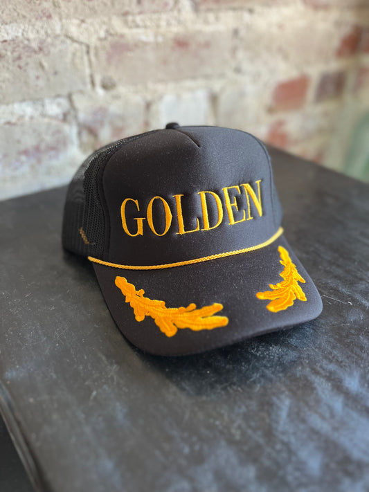 Golden Foam Trucker Hat