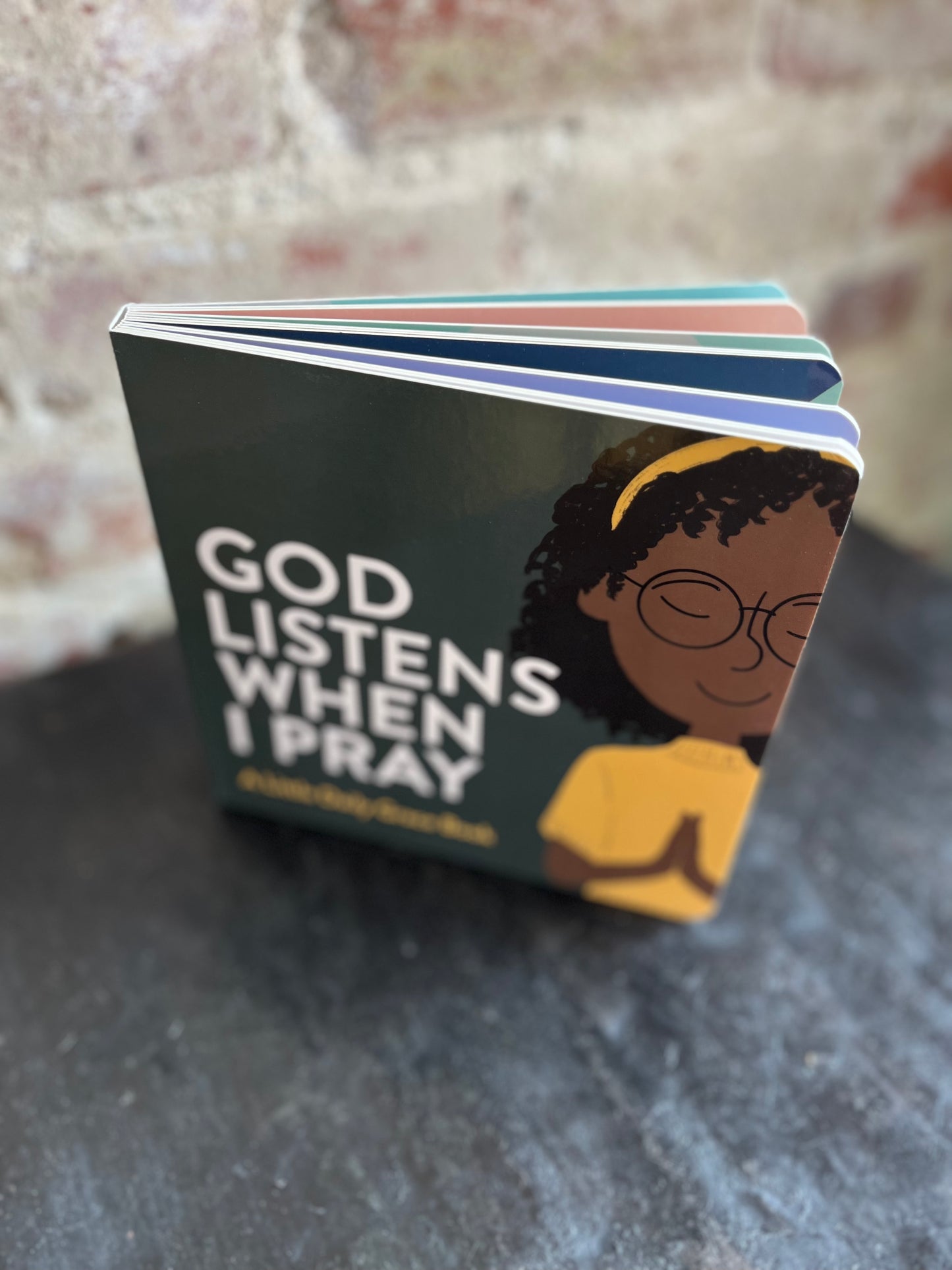 God Listens When I Pray Board Book
