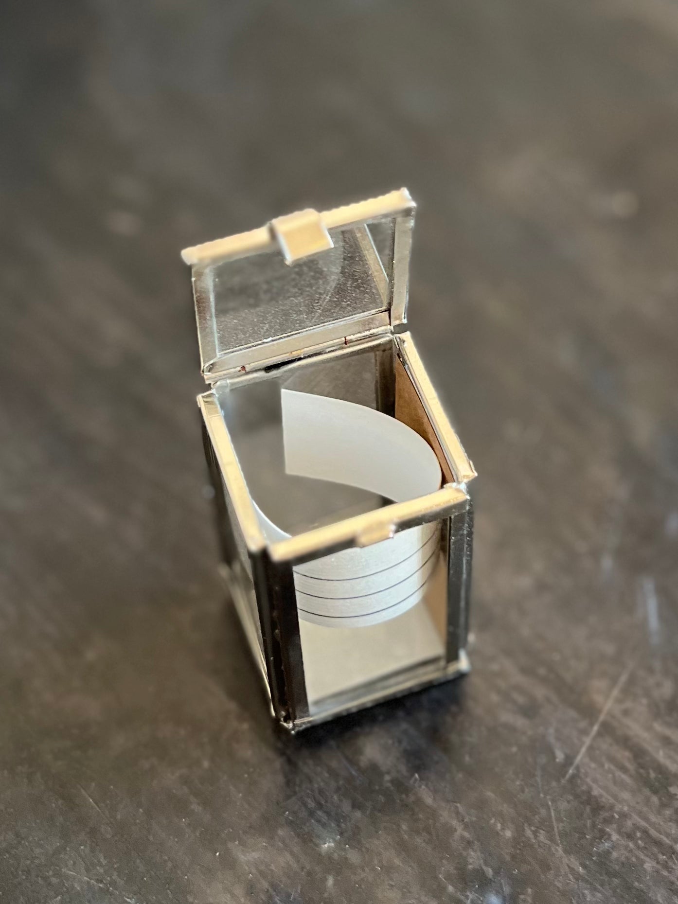 Silver Cork Display Box