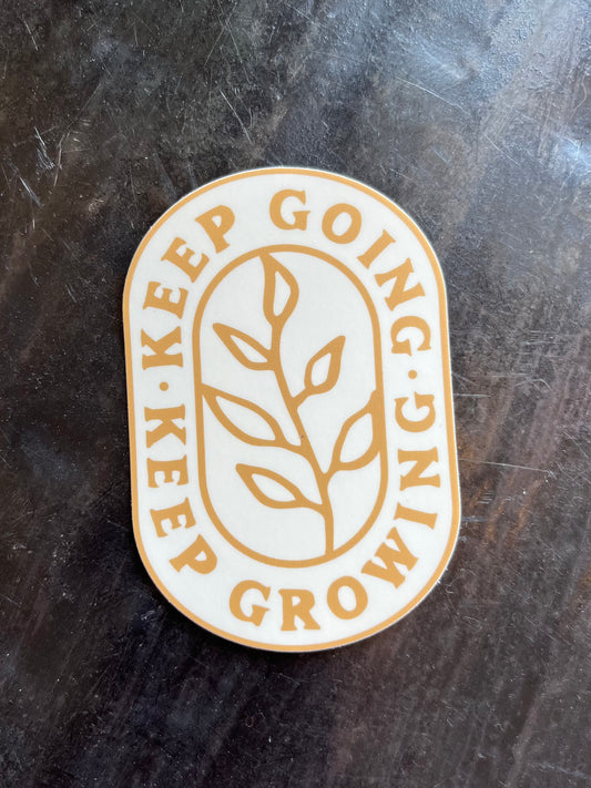 Keep Going Sticker