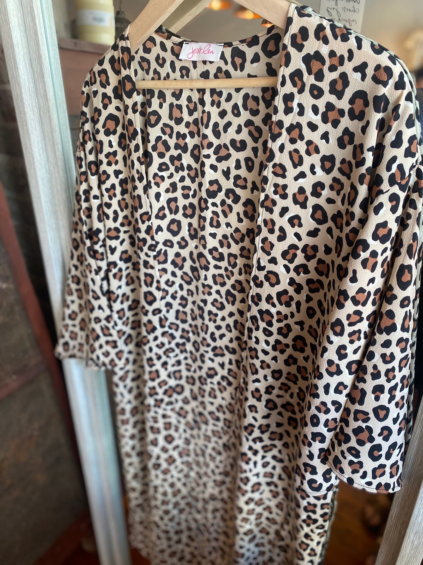 Spotted in Soho Leopard Kimono