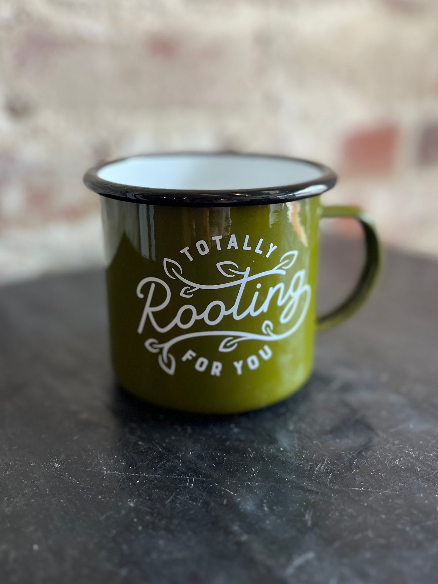 Enamel Mug - Rooting For You