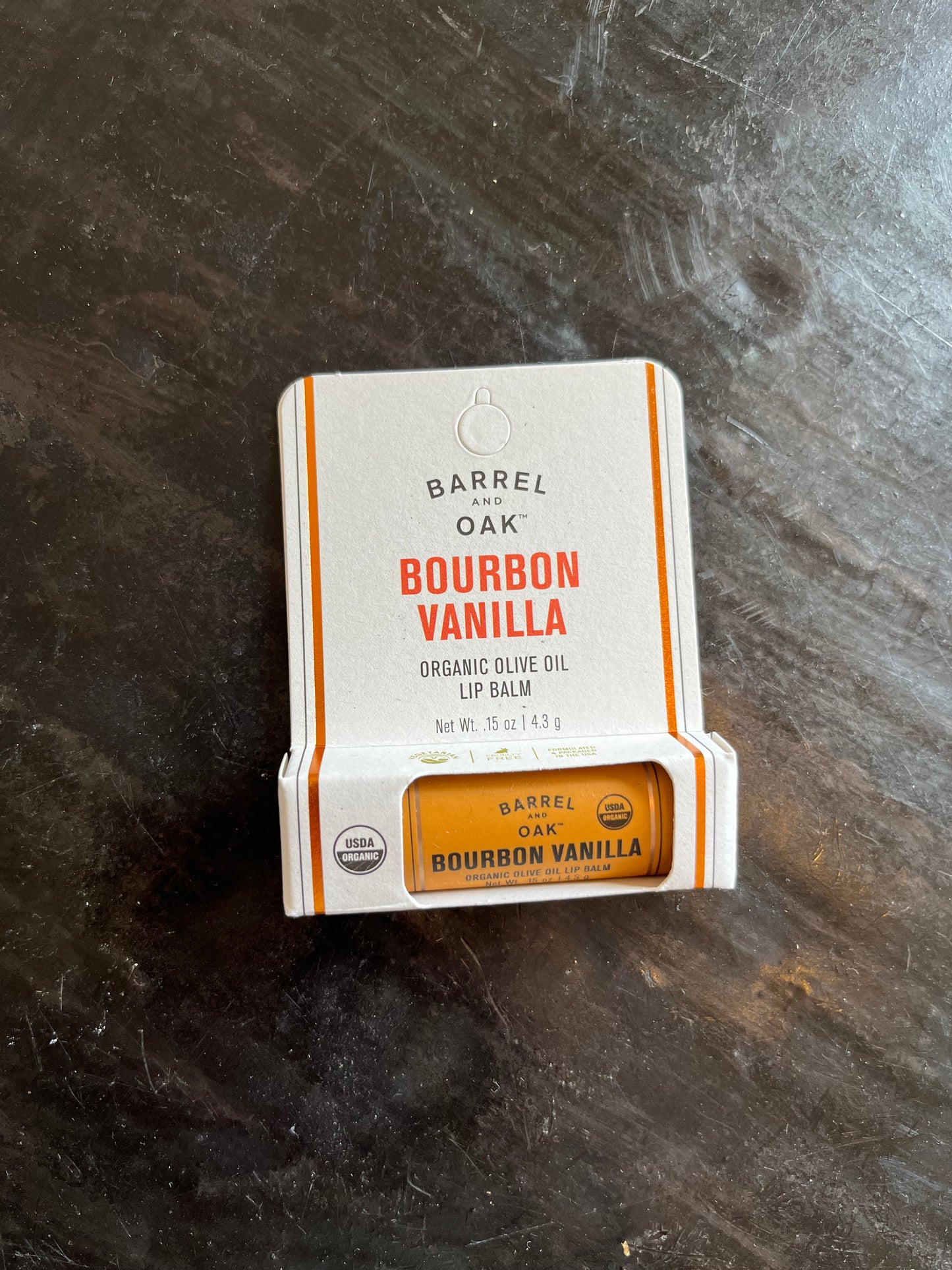Olive Oil Lip Balm- Bourbon Vanilla