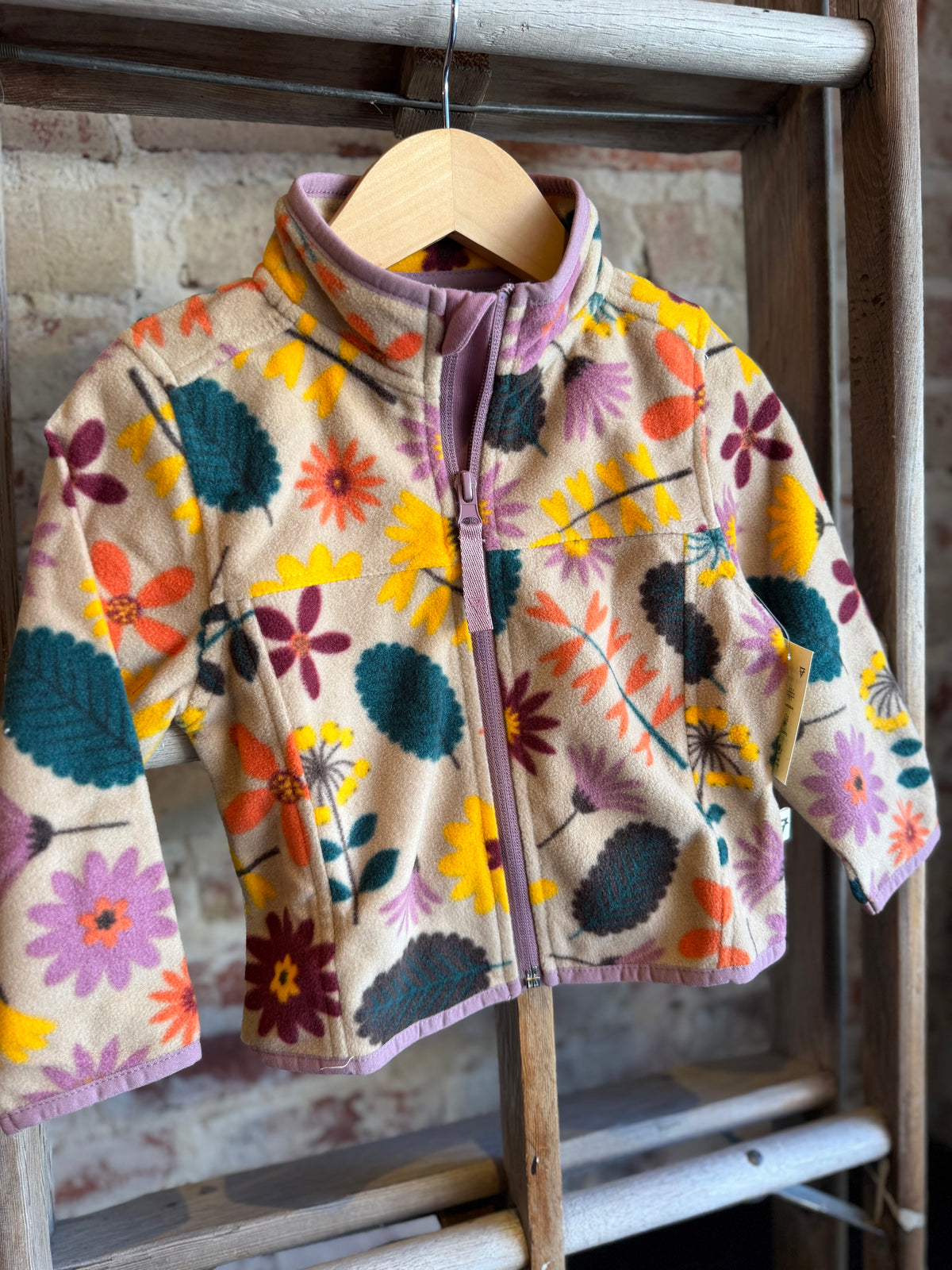 Floral Microfleece Jacket - Baby/Toddler