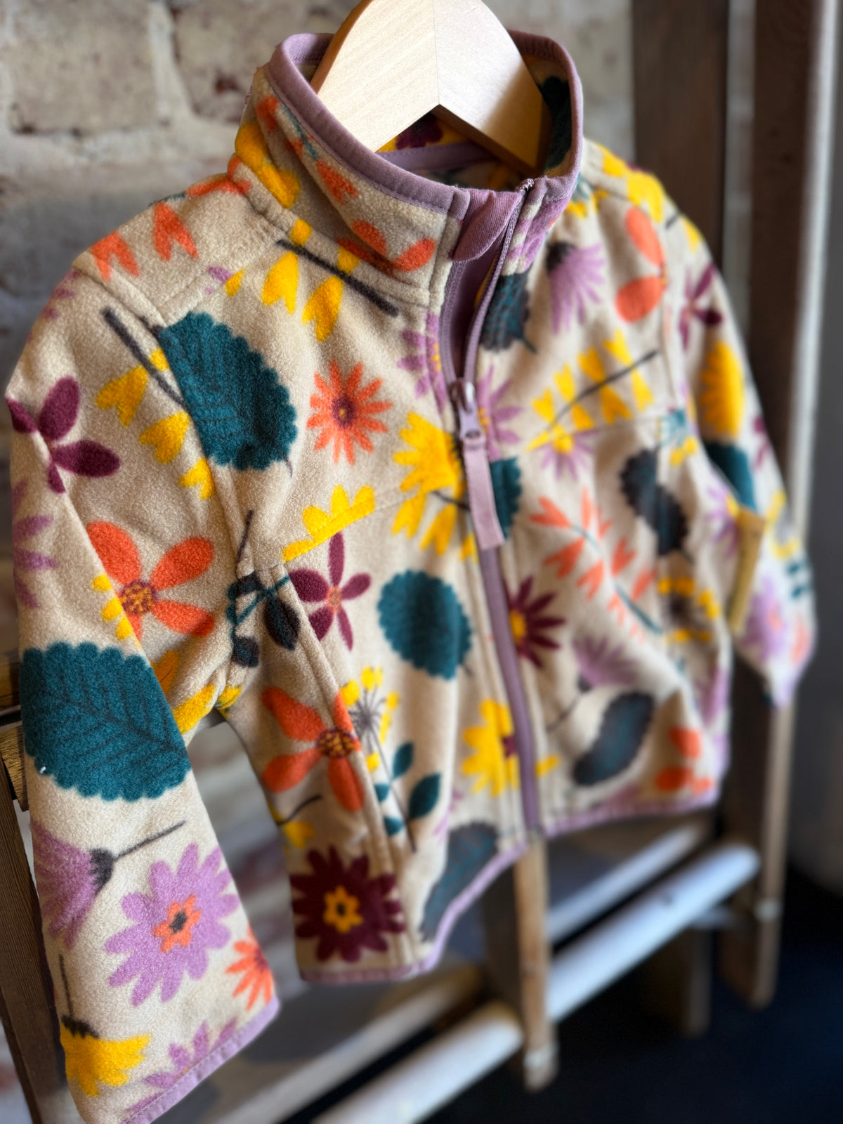 Floral Microfleece Jacket - Baby/Toddler